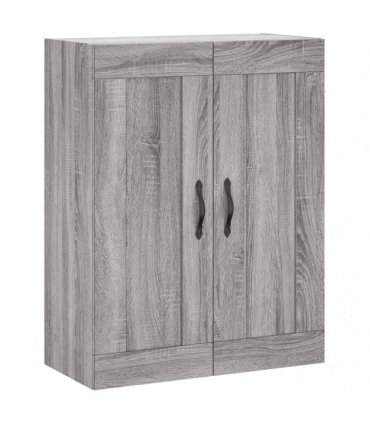 vidaXL Highboard Grey Sonoma 69,5x34x180 cm Engineered Wood
