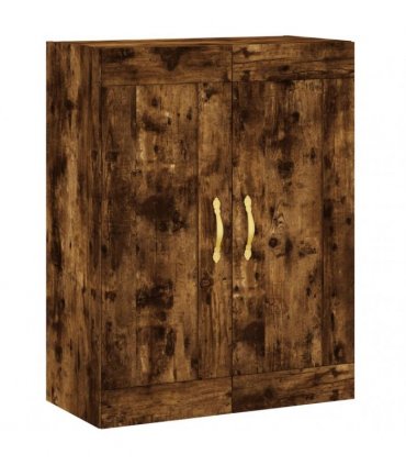 vidaXL Highboard Smoked Oak 69,5x34x180 cm Engineered Wood