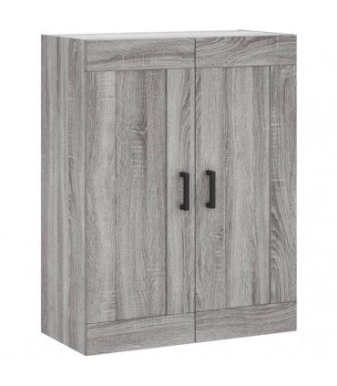 vidaXL Highboard Grey Sonoma 69,5x34x180 cm Engineered Wood
