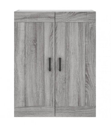 vidaXL Highboard Grey Sonoma 69,5x34x180 cm Engineered Wood