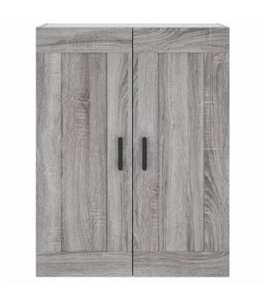 vidaXL Highboard Grey Sonoma 69,5x34x180 cm Engineered Wood