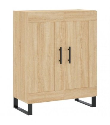 vidaXL Highboard Sonoma Oak 69,5x34x180 cm Engineered Wood