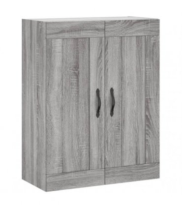 vidaXL Highboard Grey Sonoma 69,5x34x180 cm Engineered Wood