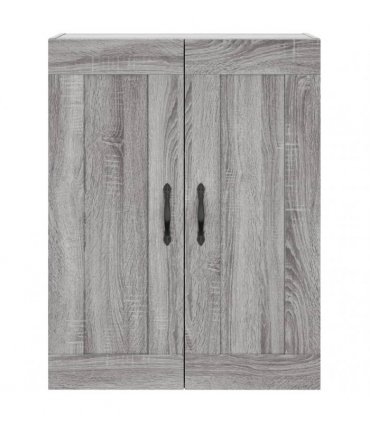 vidaXL Highboard Grey Sonoma 69,5x34x180 cm Engineered Wood