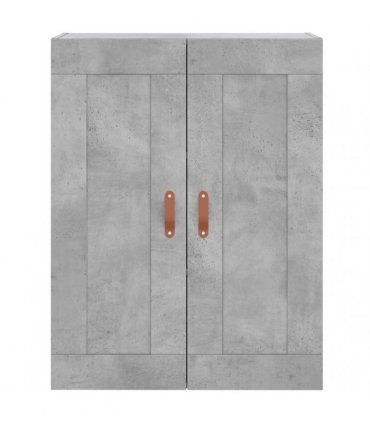 vidaXL Highboard Concrete Grey 69,5x34x180 cm Engineered Wood