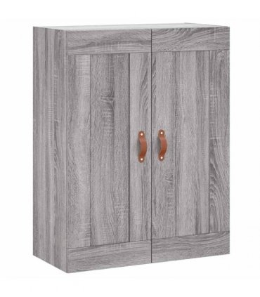 vidaXL Highboard Grey Sonoma 69,5x34x180 cm Engineered Wood