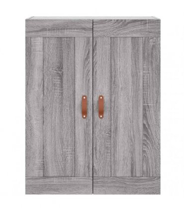 vidaXL Highboard Grey Sonoma 69,5x34x180 cm Engineered Wood