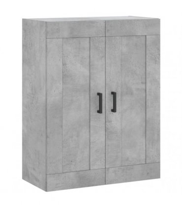 vidaXL Highboard Concrete Grey 69,5x34x180 cm Engineered Wood