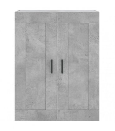 vidaXL Highboard Concrete Grey 69,5x34x180 cm Engineered Wood