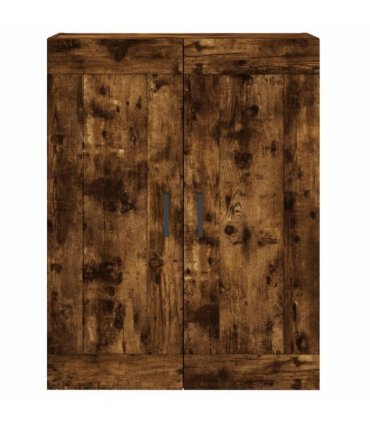 vidaXL Highboard Smoked Oak 69,5x34x180 cm Engineered Wood