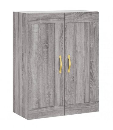 vidaXL Highboard Grey Sonoma 69,5x34x180 cm Engineered Wood