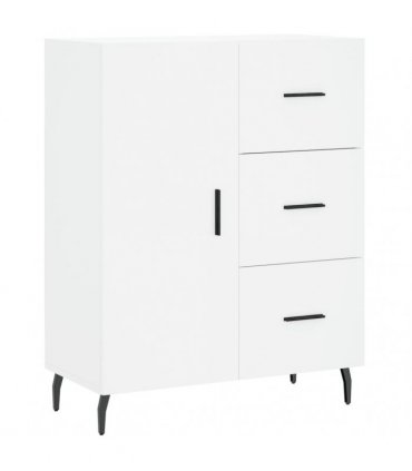 vidaXL Highboard White 69,5x34x180 cm Engineered Wood