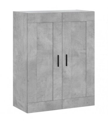 vidaXL Highboard Concrete Grey 69,5x34x180 cm Engineered Wood