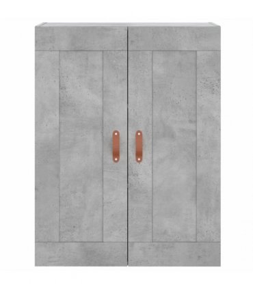 vidaXL Highboard Concrete Grey 69,5x34x180 cm Engineered Wood