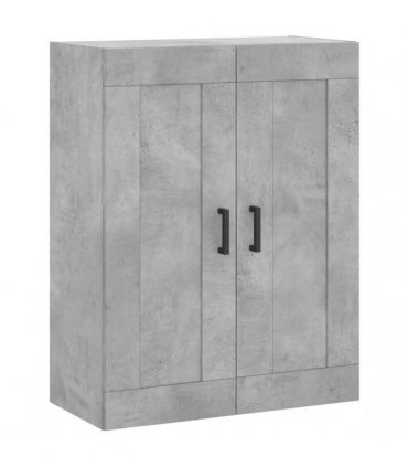 vidaXL Highboard Concrete Grey 69,5x34x180 cm Engineered Wood
