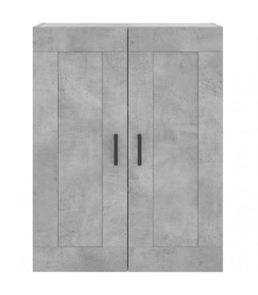 vidaXL Highboard Concrete Grey 69,5x34x180 cm Engineered Wood