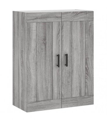 vidaXL Highboard Grey Sonoma 69,5x34x180 cm Engineered Wood
