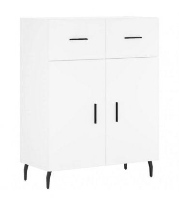 vidaXL Highboard White 69,5x34x180 cm Engineered Wood
