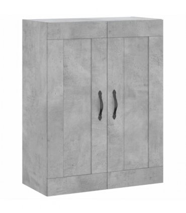 vidaXL Highboard Concrete Grey 69,5x34x180 cm Engineered Wood