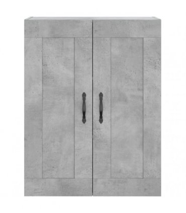 vidaXL Highboard Concrete Grey 69,5x34x180 cm Engineered Wood