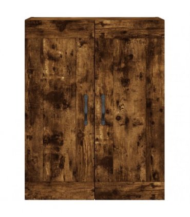 vidaXL Highboard Smoked Oak 69,5x34x180 cm Engineered Wood