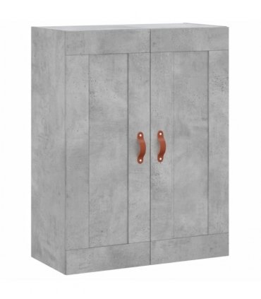 vidaXL Highboard Concrete Grey 69,5x34x180 cm Engineered Wood