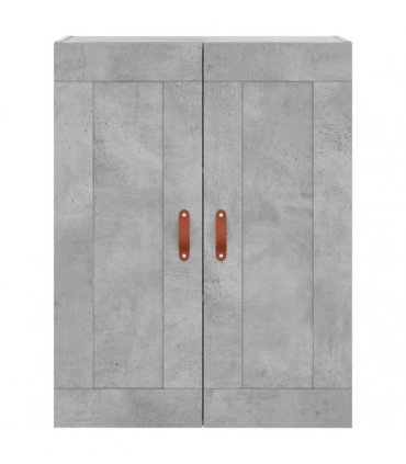 vidaXL Highboard Concrete Grey 69,5x34x180 cm Engineered Wood