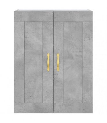 vidaXL Highboard Concrete Grey 69,5x34x180 cm Engineered Wood