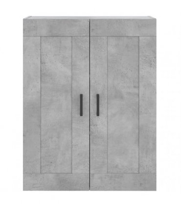 vidaXL Highboard Concrete Grey 69,5x34x180 cm Engineered Wood