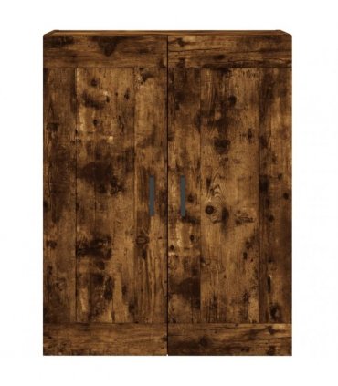 vidaXL Highboard Smoked Oak 69,5x34x180 cm Engineered Wood