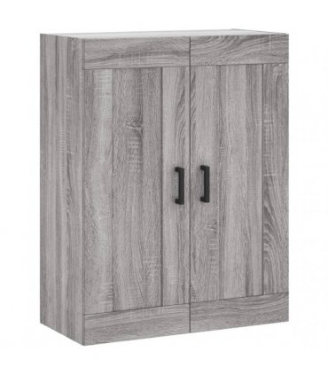 vidaXL Highboard Grey Sonoma 69,5x34x180 cm Engineered Wood