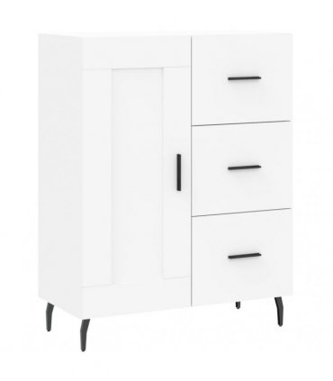 vidaXL Highboard White 69,5x34x180 cm Engineered Wood