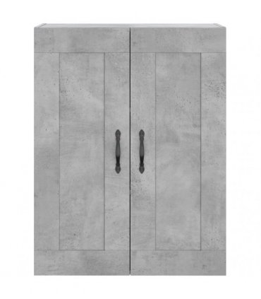 vidaXL Highboard Concrete Grey 69,5x34x180 cm Engineered Wood