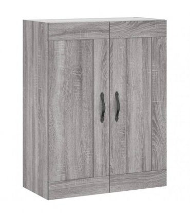vidaXL Highboard Grey Sonoma 69,5x34x180 cm Engineered Wood