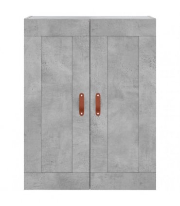vidaXL Highboard Concrete Grey 69,5x34x180 cm Engineered Wood