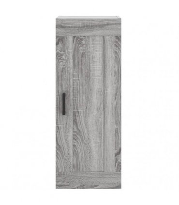 vidaXL Highboard Grey Sonoma 34,5x34x180 cm Engineered Wood