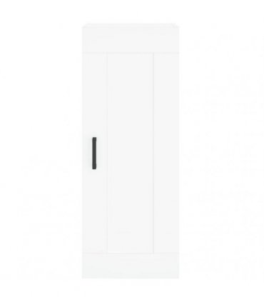 vidaXL Highboard White 34,5x34x180 cm Engineered Wood