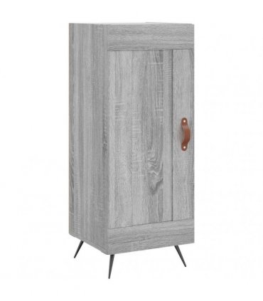 vidaXL Highboard Grey Sonoma 34,5x34x180 cm Engineered Wood