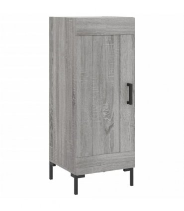vidaXL Highboard Grey Sonoma 34,5x34x180 cm Engineered Wood