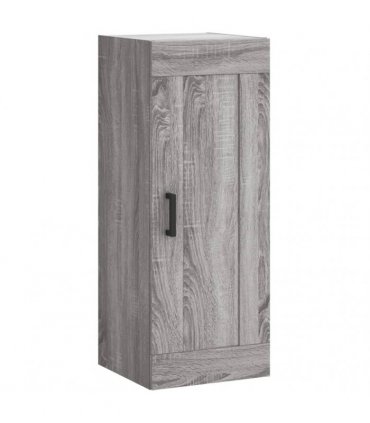 vidaXL Highboard Grey Sonoma 34,5x34x180 cm Engineered Wood