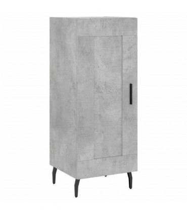vidaXL Highboard Concrete Grey 34,5x34x180 cm Engineered Wood