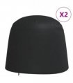 vidaXL Double Egg Chair Covers 2 pcs Ø 230x200 cm 420D Oxford Fabric