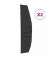 vidaXL Garden Umbrella Covers 2 pcs 265x50/70/40 cm 420D Oxford Fabric
