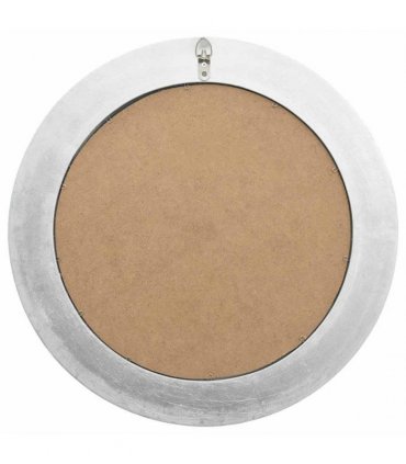 vidaXL Wall Mirror Baroque Style 50 cm Silver