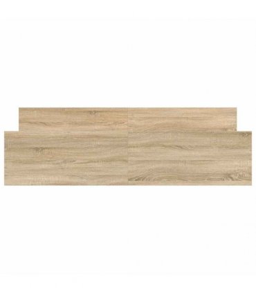 vidaXL Bed Frame without Mattress Sonoma Oak 200x200 cm