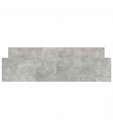 vidaXL Bed Frame without Mattress Concrete Grey 160x200 cm