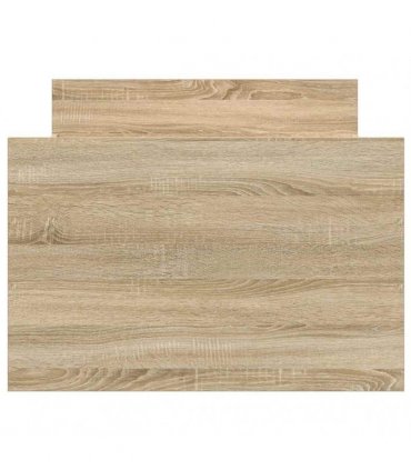 vidaXL Bed Frame without Mattress Sonoma Oak 75x190 cm