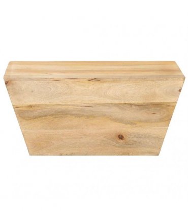 vidaXL Coffee Table V-shape 66x66x30 cm Solid Mango Wood