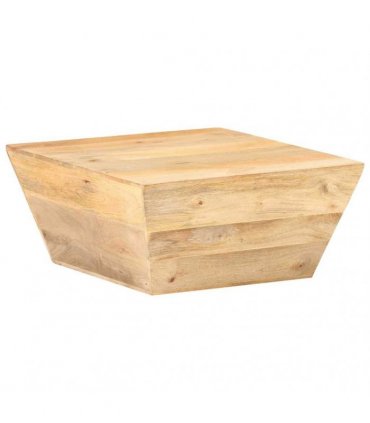 vidaXL Coffee Table V-shape 66x66x30 cm Solid Mango Wood