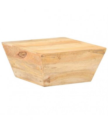 vidaXL Coffee Table V-shape 66x66x30 cm Solid Mango Wood